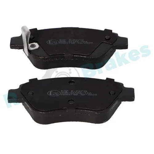 Bremsbelagsatz, Scheibenbremse Vorderachse RAP BRAKES R-P0710 Bild Bremsbelagsatz, Scheibenbremse Vorderachse RAP BRAKES R-P0710