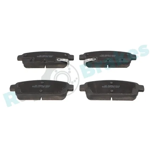 Bremsbelagsatz, Scheibenbremse Hinterachse RAP BRAKES R-P0712 Bild Bremsbelagsatz, Scheibenbremse Hinterachse RAP BRAKES R-P0712