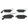 Bremsbelagsatz, Scheibenbremse Hinterachse RAP BRAKES R-P0717