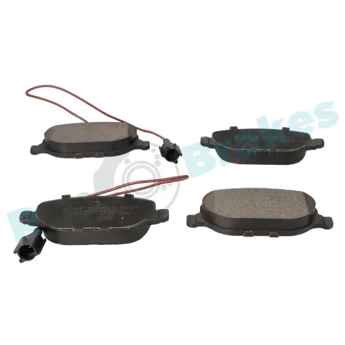 Bremsbelagsatz, Scheibenbremse Hinterachse RAP BRAKES R-P0717 Bild Bremsbelagsatz, Scheibenbremse Hinterachse RAP BRAKES R-P0717