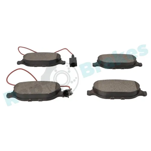 Bremsbelagsatz, Scheibenbremse Hinterachse RAP BRAKES R-P0717 Bild Bremsbelagsatz, Scheibenbremse Hinterachse RAP BRAKES R-P0717