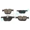 Bremsbelagsatz, Scheibenbremse Hinterachse RAP BRAKES R-P0722 Bild Bremsbelagsatz, Scheibenbremse Hinterachse RAP BRAKES R-P0722