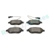Bremsbelagsatz, Scheibenbremse Vorderachse RAP BRAKES R-P0738 Bild Bremsbelagsatz, Scheibenbremse Vorderachse RAP BRAKES R-P0738