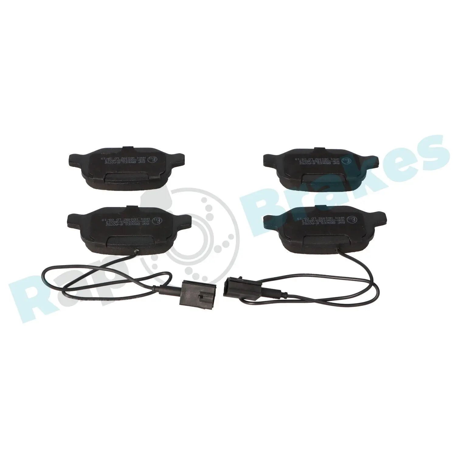 Bremsbelagsatz, Scheibenbremse Hinterachse RAP BRAKES R-P0752