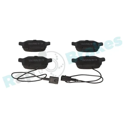 Bremsbelagsatz, Scheibenbremse Hinterachse RAP BRAKES R-P0752 Bild Bremsbelagsatz, Scheibenbremse Hinterachse RAP BRAKES R-P0752