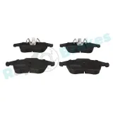 Bremsbelagsatz, Scheibenbremse Vorderachse RAP BRAKES R-P0754