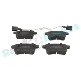 Bremsbelagsatz, Scheibenbremse Hinterachse RAP BRAKES R-P0763