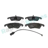 Bremsbelagsatz, Scheibenbremse Vorderachse RAP BRAKES R-P0766