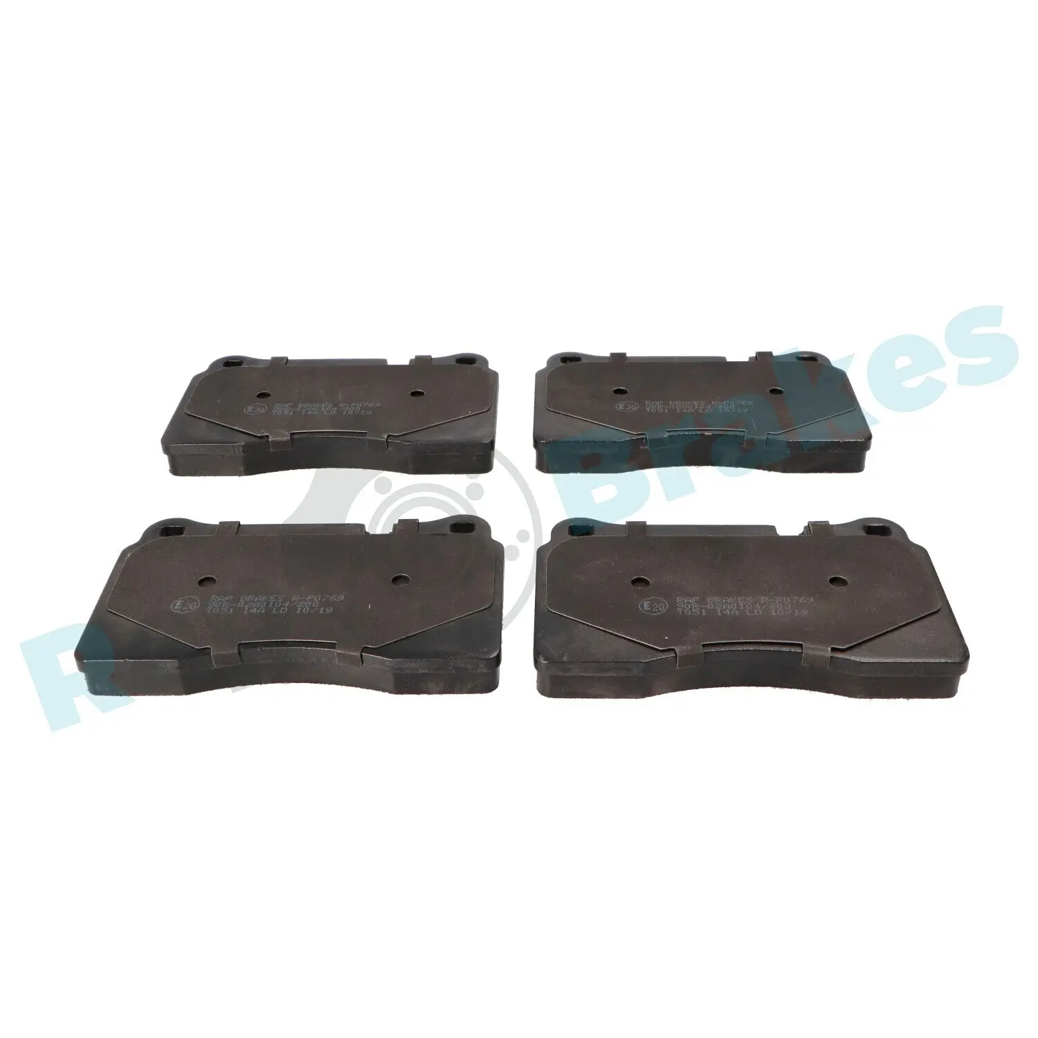 Bremsbelagsatz, Scheibenbremse Vorderachse RAP BRAKES R-P0769