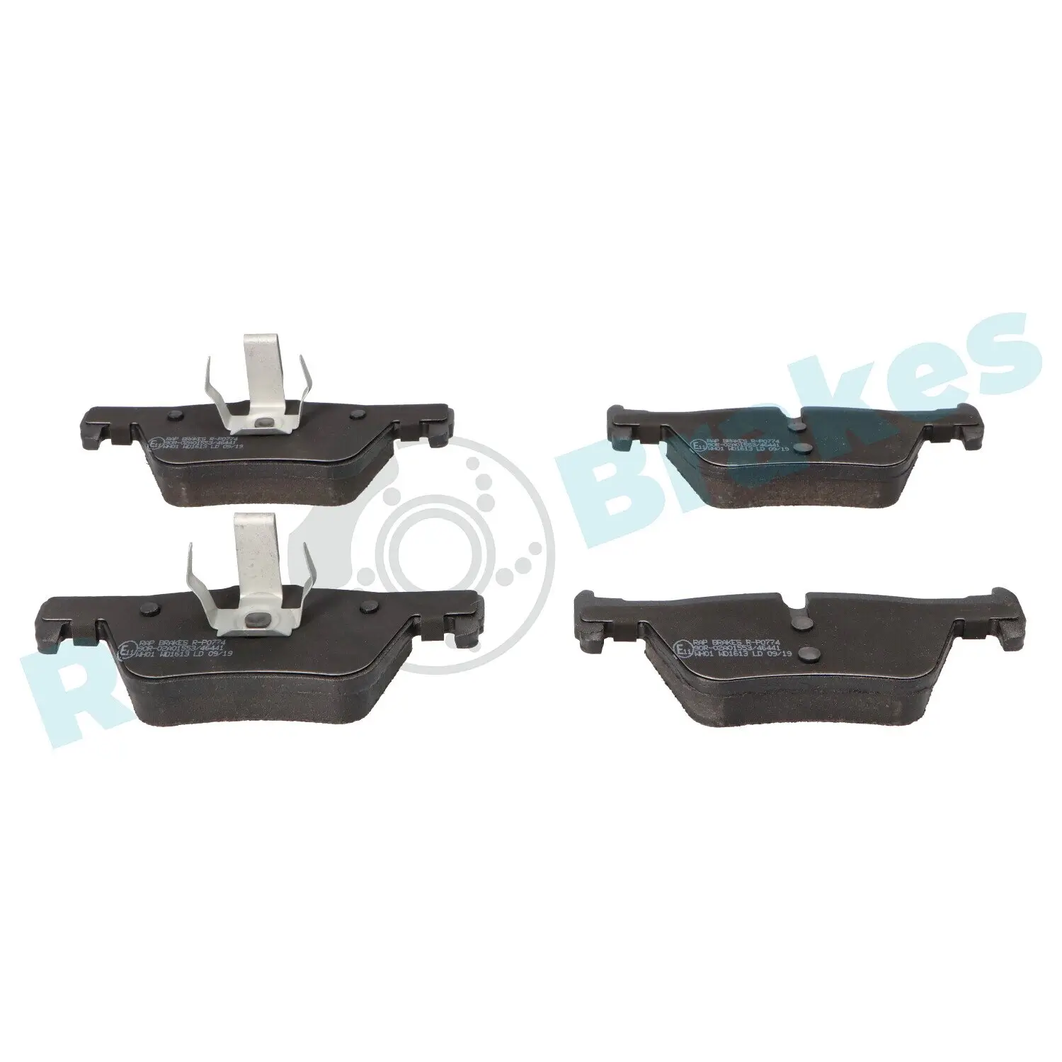 Bremsbelagsatz, Scheibenbremse Vorderachse RAP BRAKES R-P0774