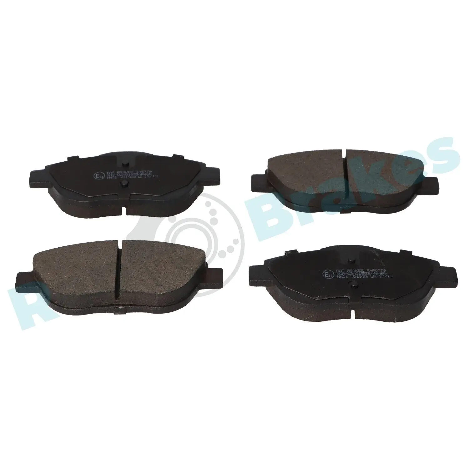 Bremsbelagsatz, Scheibenbremse Vorderachse RAP BRAKES R-P0779