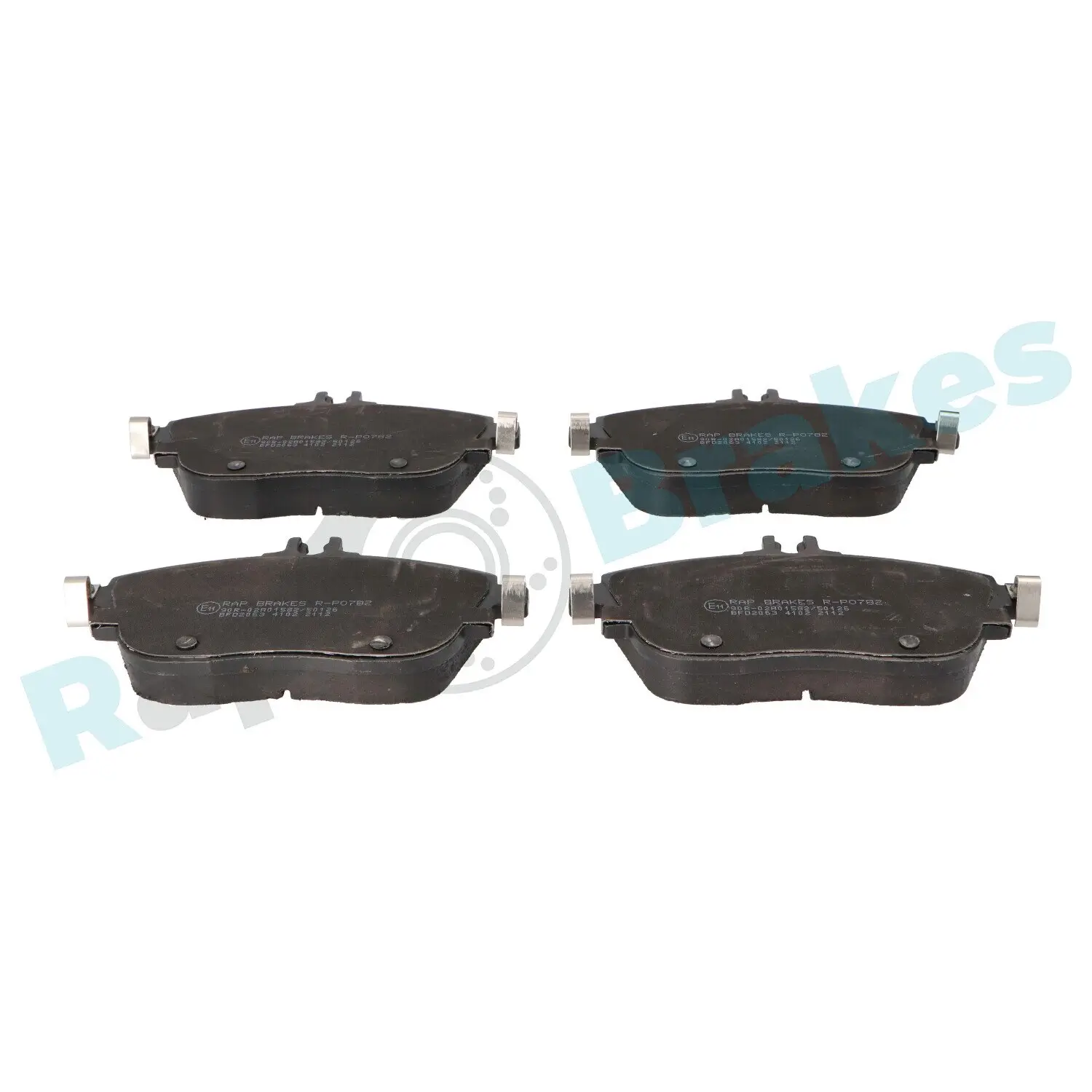 Bremsbelagsatz, Scheibenbremse Vorderachse RAP BRAKES R-P0782