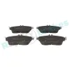 Bremsbelagsatz, Scheibenbremse Vorderachse RAP BRAKES R-P0782 Bild Bremsbelagsatz, Scheibenbremse Vorderachse RAP BRAKES R-P0782
