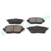 Bremsbelagsatz, Scheibenbremse Vorderachse RAP BRAKES R-P0782 Bild Bremsbelagsatz, Scheibenbremse Vorderachse RAP BRAKES R-P0782
