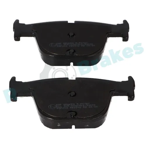 Bremsbelagsatz, Scheibenbremse Vorderachse RAP BRAKES R-P0787 Bild Bremsbelagsatz, Scheibenbremse Vorderachse RAP BRAKES R-P0787