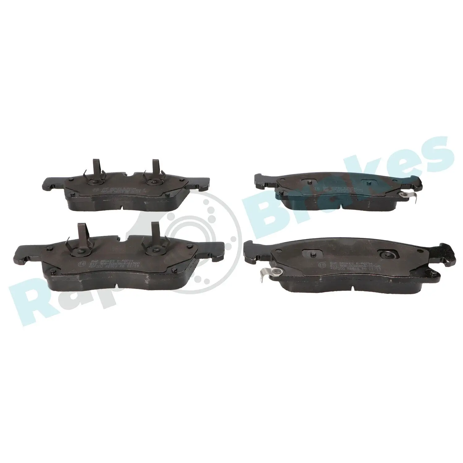 Bremsbelagsatz, Scheibenbremse Vorderachse RAP BRAKES R-P0794
