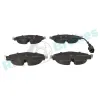 Bremsbelagsatz, Scheibenbremse Vorderachse RAP BRAKES R-P0801 Bild Bremsbelagsatz, Scheibenbremse Vorderachse RAP BRAKES R-P0801