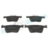 Bremsbelagsatz, Scheibenbremse Hinterachse RAP BRAKES R-P0802