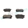 Bremsbelagsatz, Scheibenbremse Vorderachse RAP BRAKES R-P0814 Bild Bremsbelagsatz, Scheibenbremse Vorderachse RAP BRAKES R-P0814