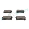 Bremsbelagsatz, Scheibenbremse Vorderachse RAP BRAKES R-P0814 Bild Bremsbelagsatz, Scheibenbremse Vorderachse RAP BRAKES R-P0814