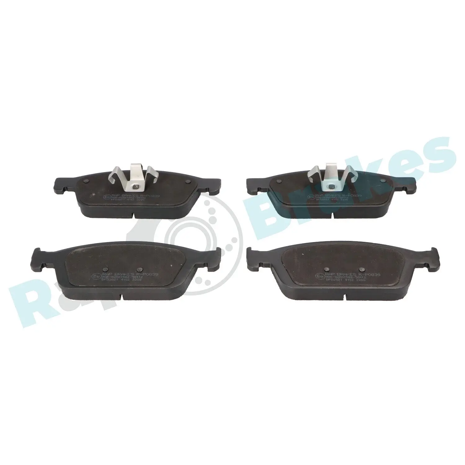 Bremsbelagsatz, Scheibenbremse Vorderachse RAP BRAKES R-P0839