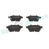 Bremsbelagsatz, Scheibenbremse Hinterachse RAP BRAKES R-P0859