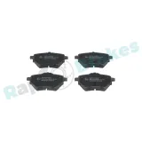 Bremsbelagsatz, Scheibenbremse Hinterachse RAP BRAKES R-P0863