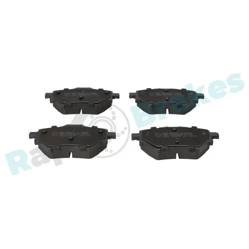 Bremsbelagsatz, Scheibenbremse Hinterachse RAP BRAKES R-P0863 Bild Bremsbelagsatz, Scheibenbremse Hinterachse RAP BRAKES R-P0863