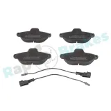 Bremsbelagsatz, Scheibenbremse Vorderachse RAP BRAKES R-P0867