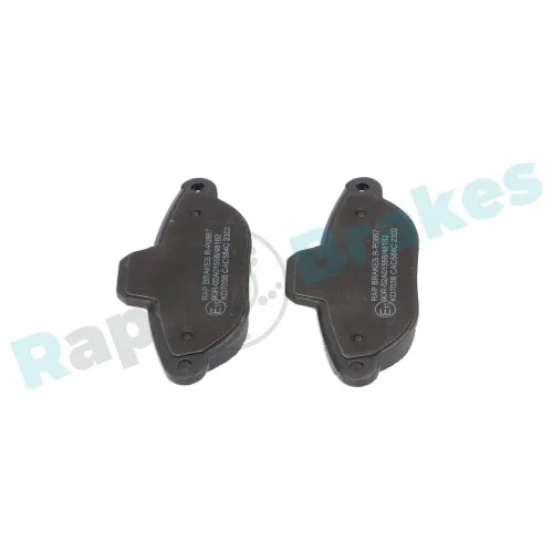 Bremsbelagsatz, Scheibenbremse Vorderachse RAP BRAKES R-P0867 Bild Bremsbelagsatz, Scheibenbremse Vorderachse RAP BRAKES R-P0867
