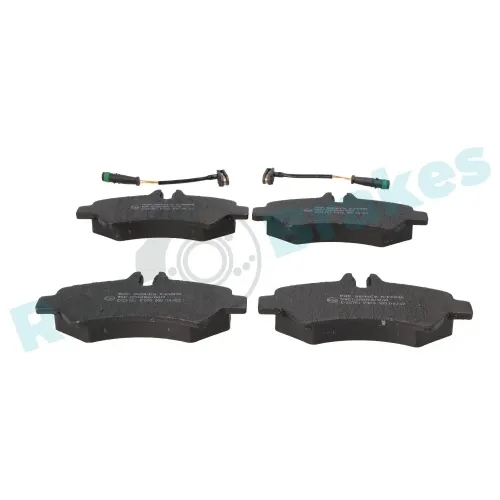 Bremsbelagsatz, Scheibenbremse Hinterachse RAP BRAKES R-P0896 Bild Bremsbelagsatz, Scheibenbremse Hinterachse RAP BRAKES R-P0896