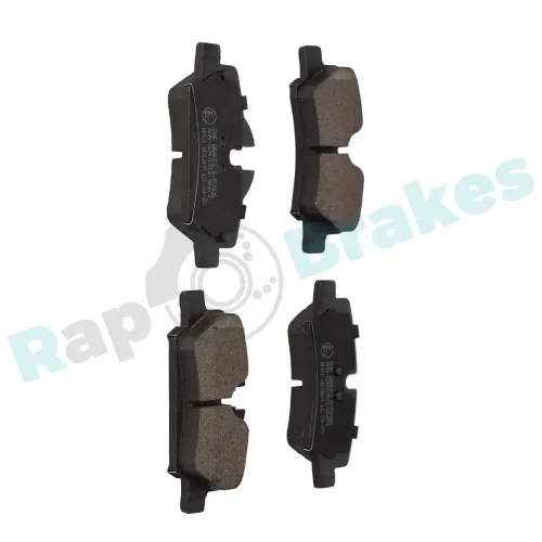 Bremsbelagsatz, Scheibenbremse Hinterachse RAP BRAKES R-P0906 Bild Bremsbelagsatz, Scheibenbremse Hinterachse RAP BRAKES R-P0906