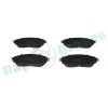 Bremsbelagsatz, Scheibenbremse Vorderachse RAP BRAKES R-P0912 Bild Bremsbelagsatz, Scheibenbremse Vorderachse RAP BRAKES R-P0912