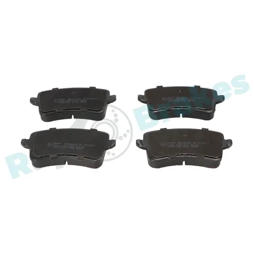 Bremsbelagsatz, Scheibenbremse Hinterachse RAP BRAKES R-P0917 Bild Bremsbelagsatz, Scheibenbremse Hinterachse RAP BRAKES R-P0917
