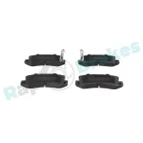 Bremsbelagsatz, Scheibenbremse Hinterachse RAP BRAKES R-P0978