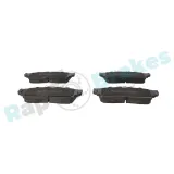 Bremsbelagsatz, Scheibenbremse Vorderachse RAP BRAKES R-P0981