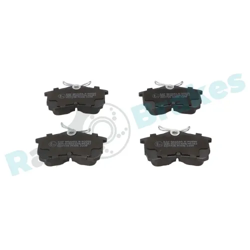 Bremsbelagsatz, Scheibenbremse Hinterachse RAP BRAKES R-P0999 Bild Bremsbelagsatz, Scheibenbremse Hinterachse RAP BRAKES R-P0999