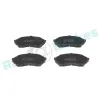 Bremsbelagsatz, Scheibenbremse Vorderachse RAP BRAKES R-P1002