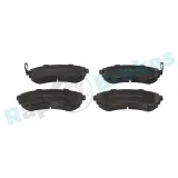 Bremsbelagsatz, Scheibenbremse Vorderachse RAP BRAKES R-P1017