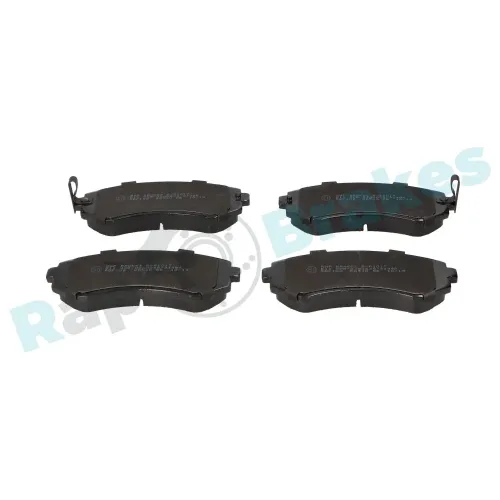 Bremsbelagsatz, Scheibenbremse Vorderachse RAP BRAKES R-P1017 Bild Bremsbelagsatz, Scheibenbremse Vorderachse RAP BRAKES R-P1017