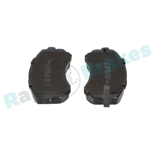 Bremsbelagsatz, Scheibenbremse Vorderachse RAP BRAKES R-P1017 Bild Bremsbelagsatz, Scheibenbremse Vorderachse RAP BRAKES R-P1017