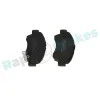 Bremsbelagsatz, Scheibenbremse Vorderachse RAP BRAKES R-P1020 Bild Bremsbelagsatz, Scheibenbremse Vorderachse RAP BRAKES R-P1020