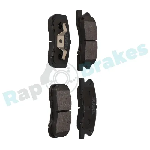 Bremsbelagsatz, Scheibenbremse Vorderachse RAP BRAKES R-P1027 Bild Bremsbelagsatz, Scheibenbremse Vorderachse RAP BRAKES R-P1027
