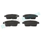 Bremsbelagsatz, Scheibenbremse Vorderachse RAP BRAKES R-P1046