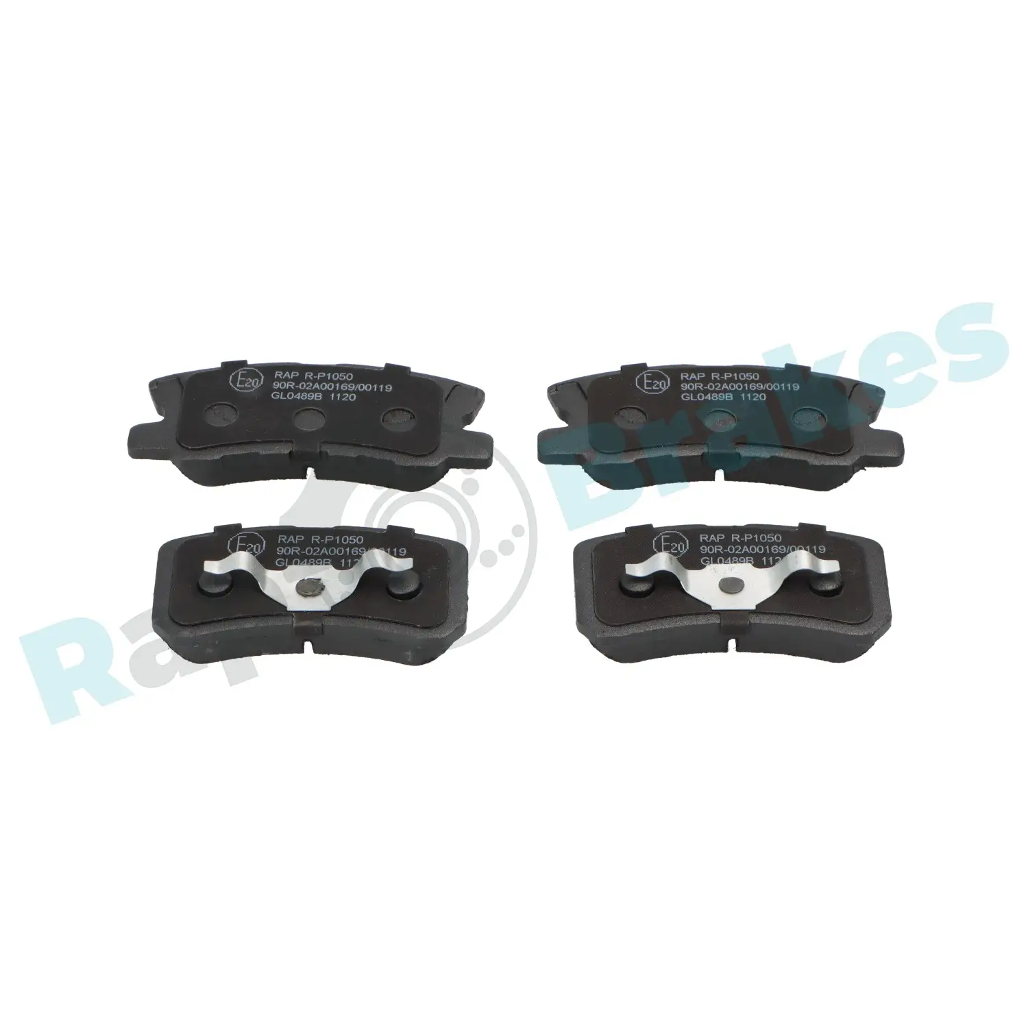 Bremsbelagsatz, Scheibenbremse Hinterachse RAP BRAKES R-P1050