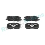 Bremsbelagsatz, Scheibenbremse Hinterachse RAP BRAKES R-P1050