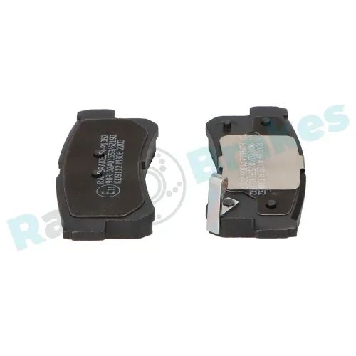 Bremsbelagsatz, Scheibenbremse Hinterachse RAP BRAKES R-P1062 Bild Bremsbelagsatz, Scheibenbremse Hinterachse RAP BRAKES R-P1062