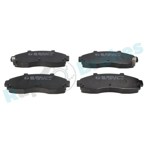 Bremsbelagsatz, Scheibenbremse Vorderachse RAP BRAKES R-P1066 Bild Bremsbelagsatz, Scheibenbremse Vorderachse RAP BRAKES R-P1066