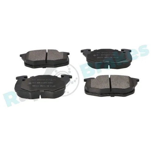 Bremsbelagsatz, Scheibenbremse Vorderachse RAP BRAKES R-P1072 Bild Bremsbelagsatz, Scheibenbremse Vorderachse RAP BRAKES R-P1072