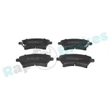 Bremsbelagsatz, Scheibenbremse Vorderachse RAP BRAKES R-P1089